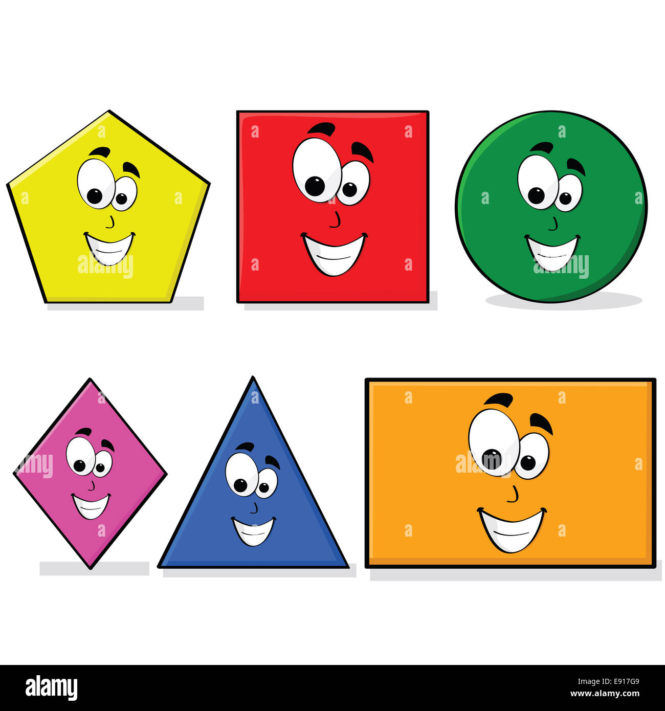 Formes d’apprentissage Banque D'Images