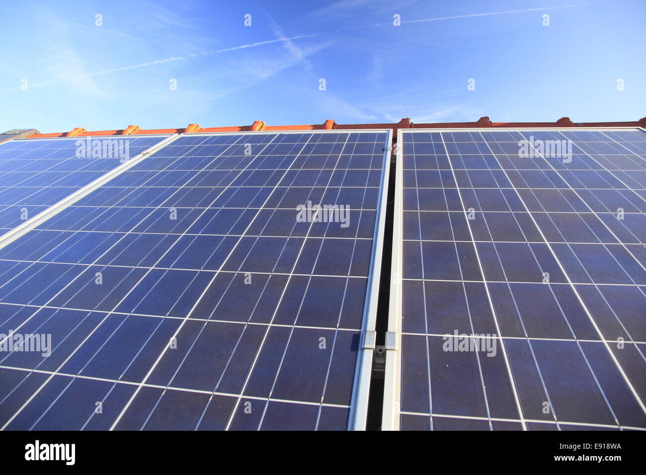 Choix de l'énergie photovoltaïque Banque D'Images