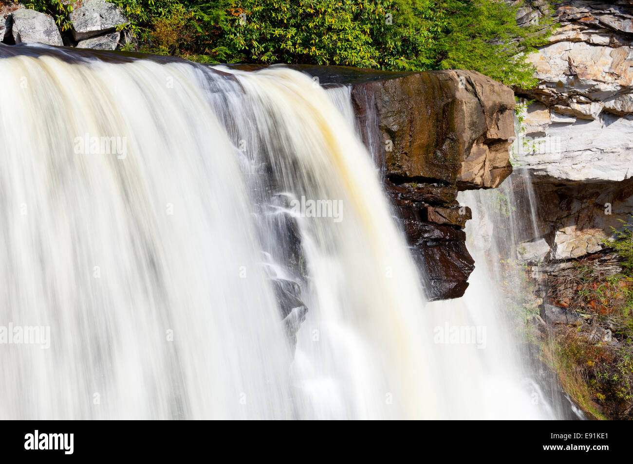 Chutes de Blackwater en automne Banque D'Images