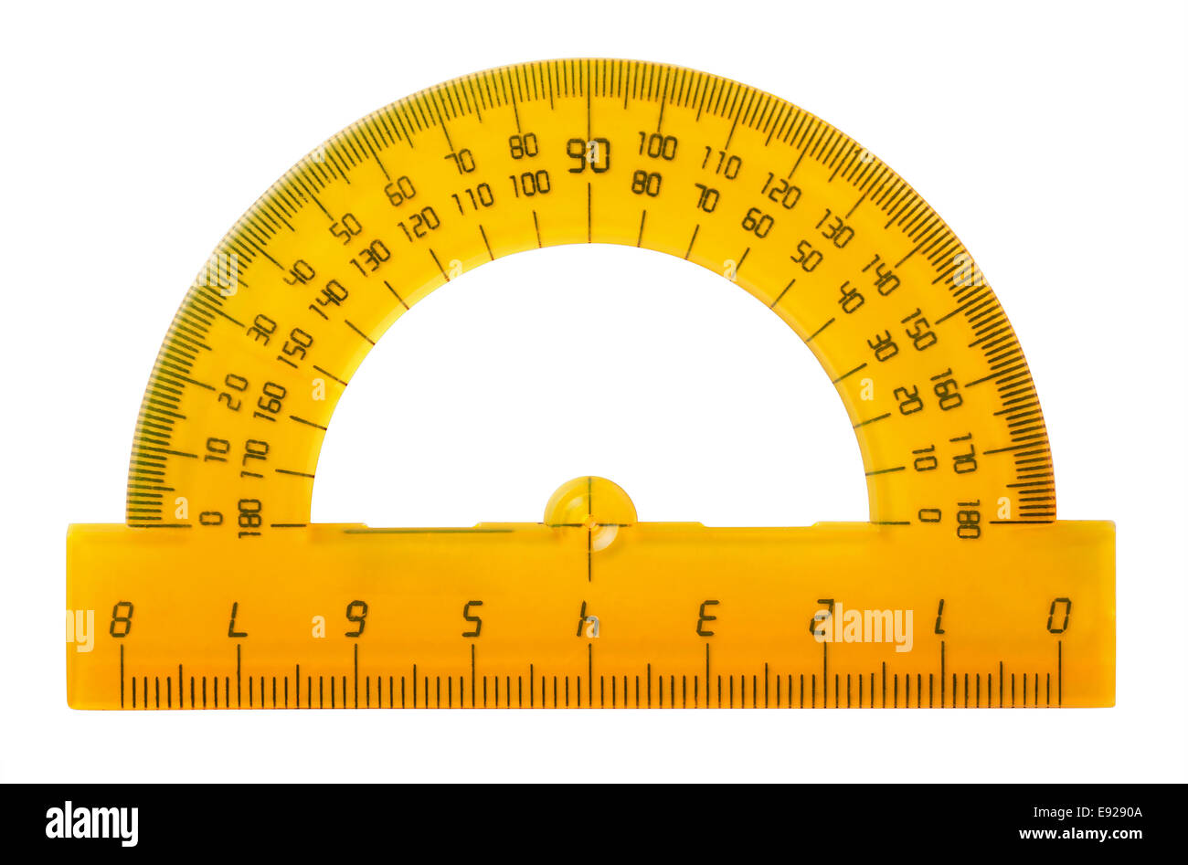 Protractor Banque D'Images