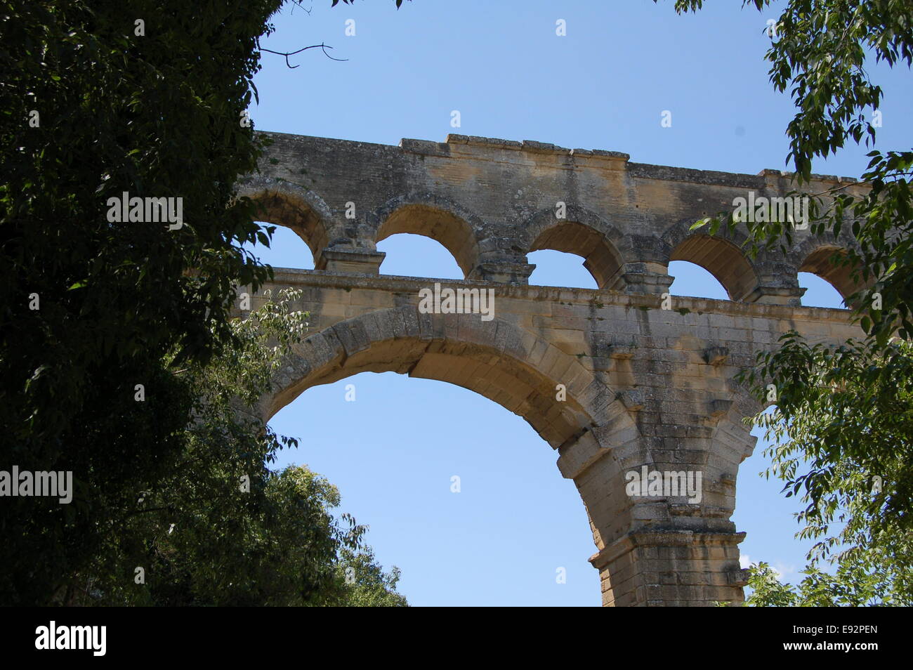 PONT DU GARD FRANCE Banque D'Images
