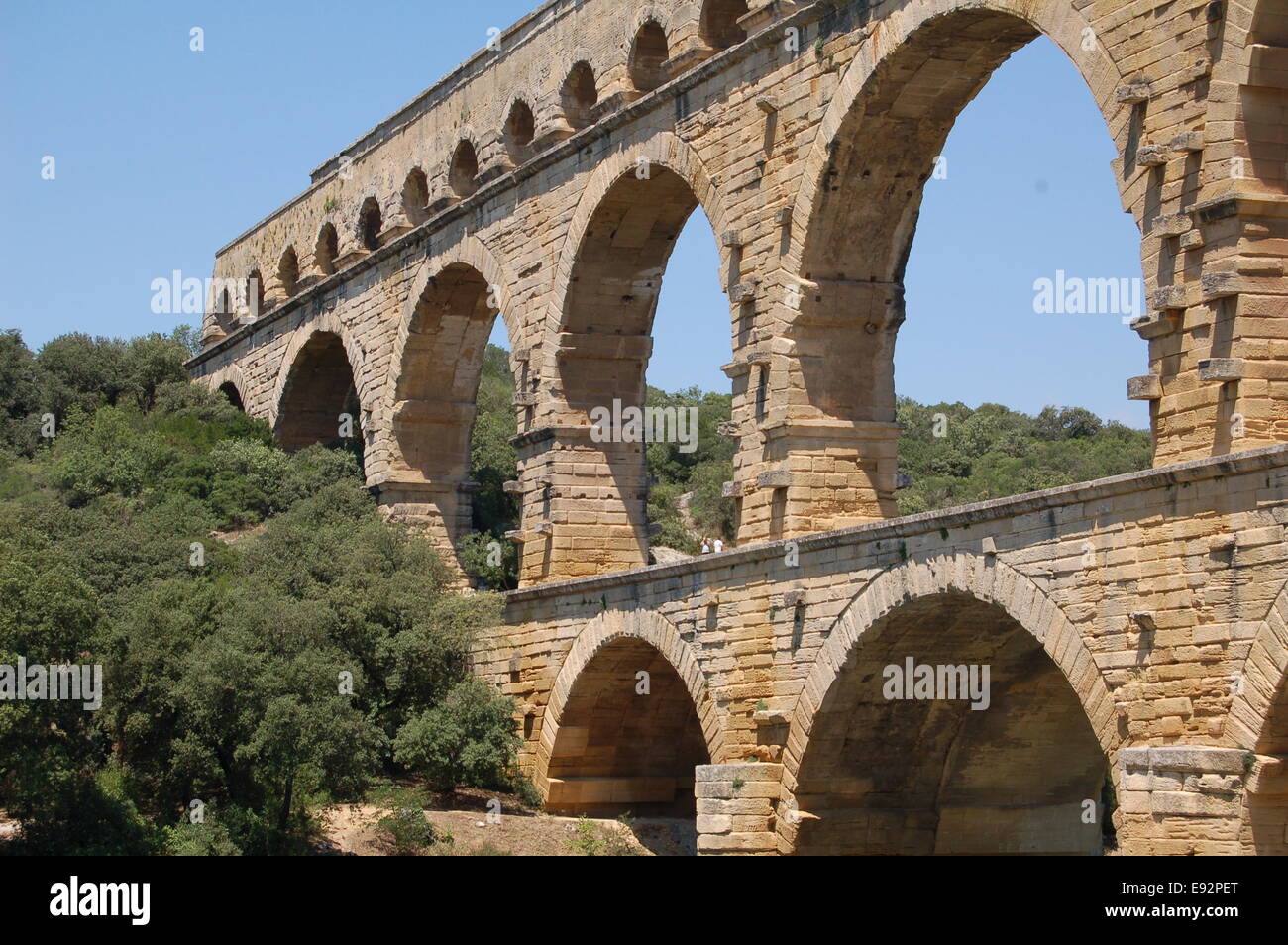 PONT DU GARD FRANCE Banque D'Images