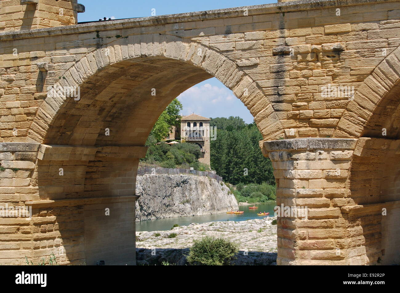 PONT DU GARD FRANCE Banque D'Images