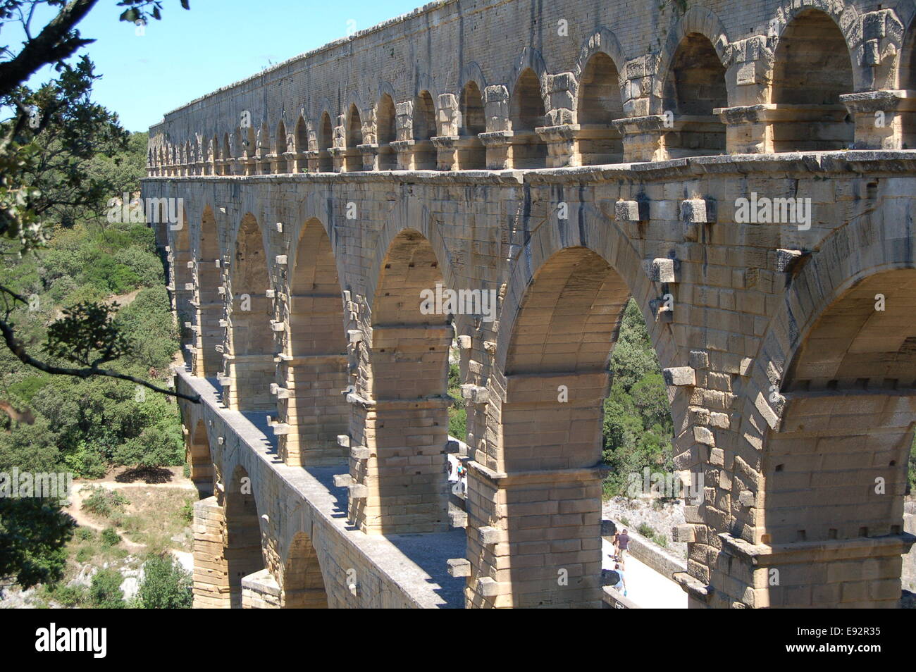 PONT DU GARD FRANCE Banque D'Images