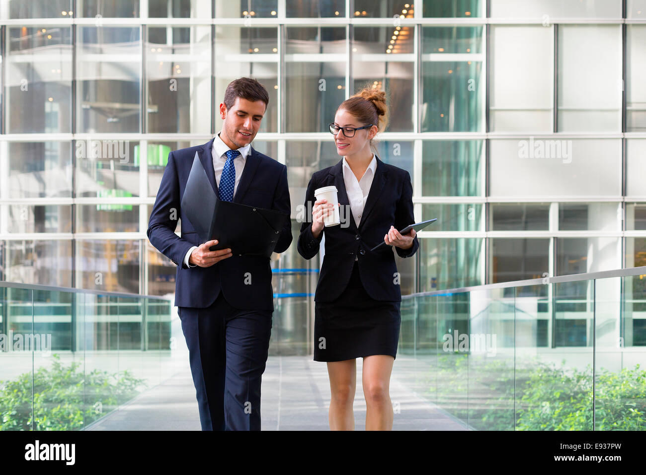 Portrait des gens d'affaires Banque D'Images