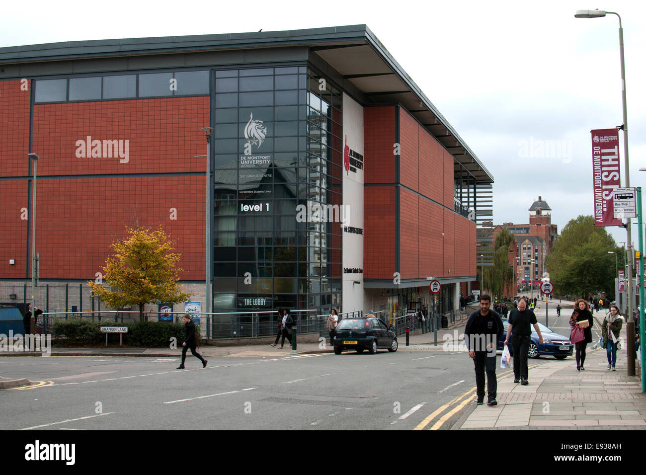 Le bâtiment de l'Union des étudiants, l'Université De Montfort, Leicester, UK Banque D'Images