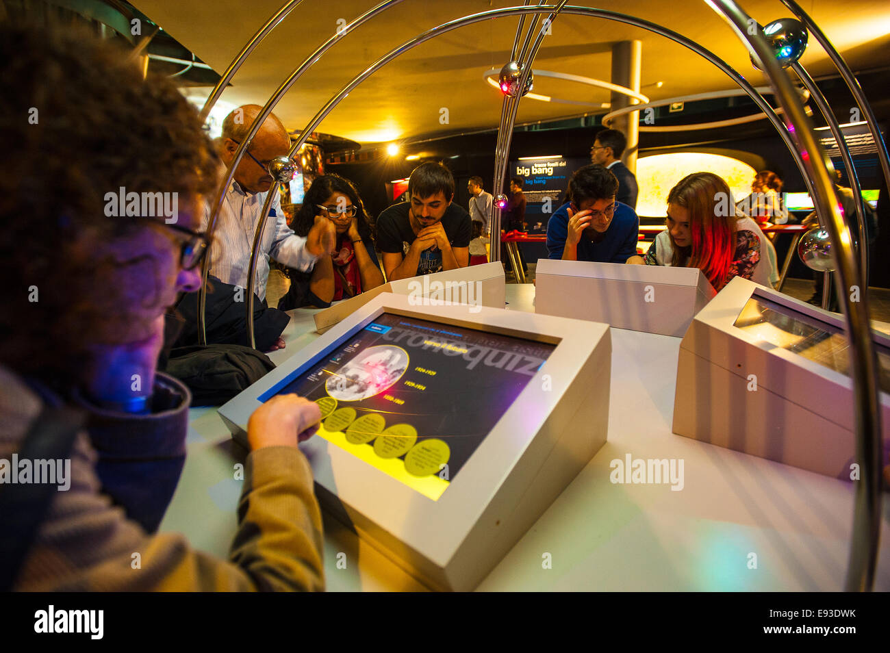 Italie Piémont Turin Pino Torinese Inauguration du nouveau quartier des musées du Musée de Turin et de l'espace Astronomie Planétarium INFINI.Au 17 octobre 2014 Banque D'Images