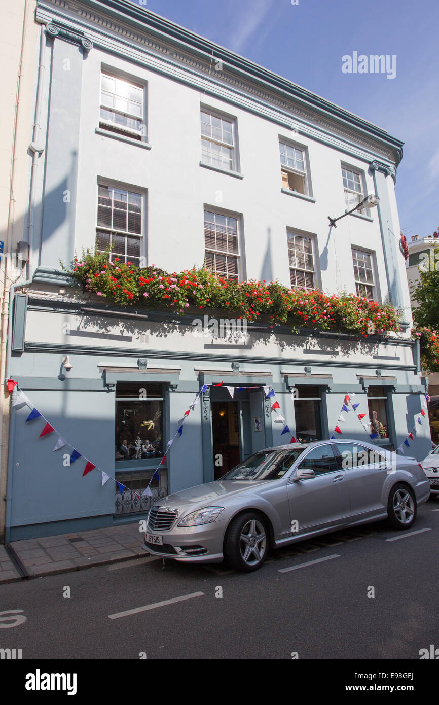 Le Blue Note Bar 20, Broad Street, St Helier, Jersey les îles de la Manche Banque D'Images Le Blue Note Bar 20, Broad Street, St Helier, Jersey les îles de la Manche Banque D'Images