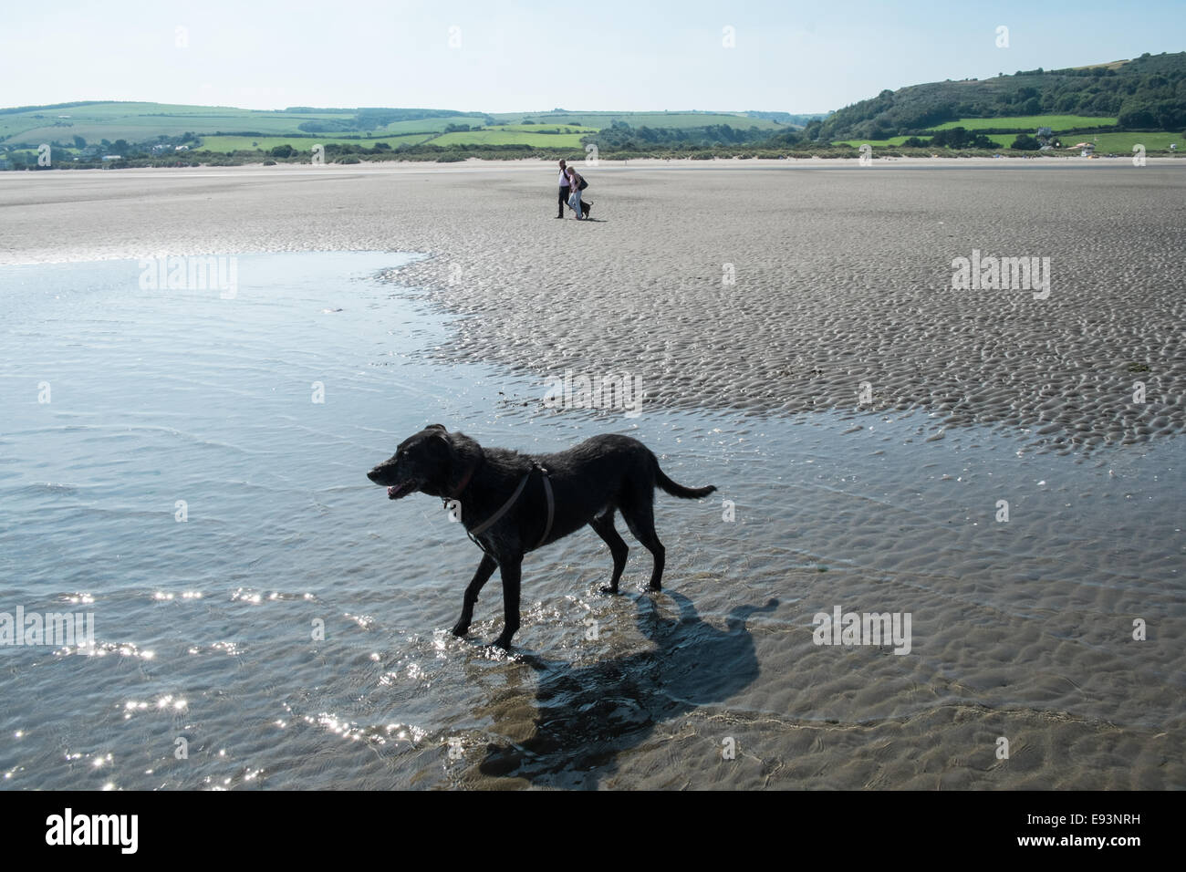 Poppit Sands,West Wales Banque D'Images