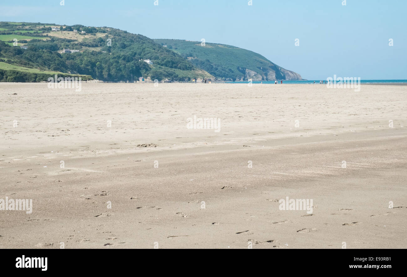 Poppit Sands,West Wales Banque D'Images