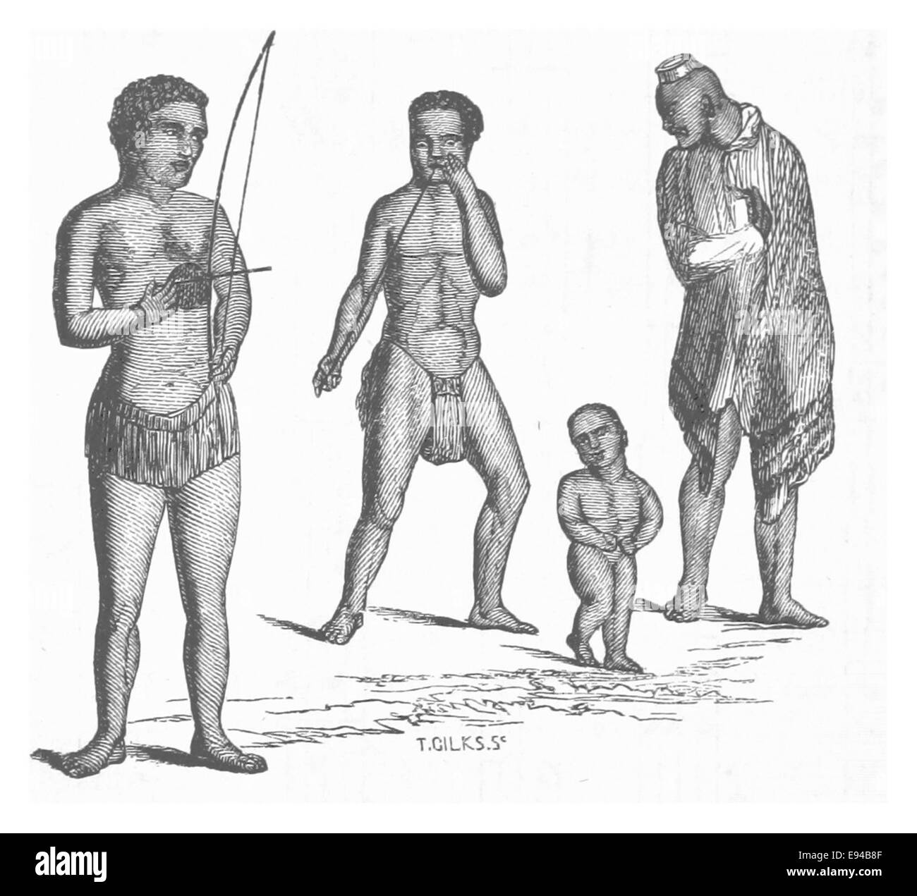 Une illustration représentant des danses et de la musique d'un livre vintage. Cette scène historique saisit l’importance culturelle de la musique et de la danse, mettant en valeur les styles de performance traditionnels et leur rôle dans les sociétés passées. Banque D'Images