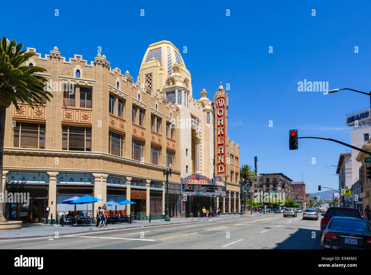 Fox Theatre sur Telegraph Avenue, Oakland, Alameda County, Californie, USA Banque D'Images