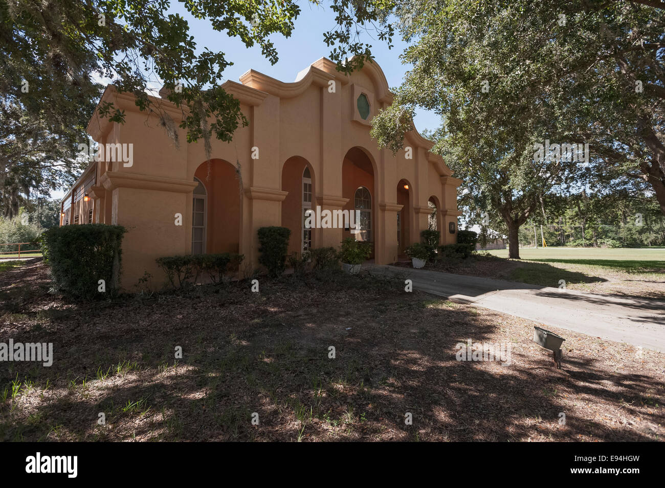 Howey-dans-le-Hills Florida United States Post Office 34737 Banque D'Images