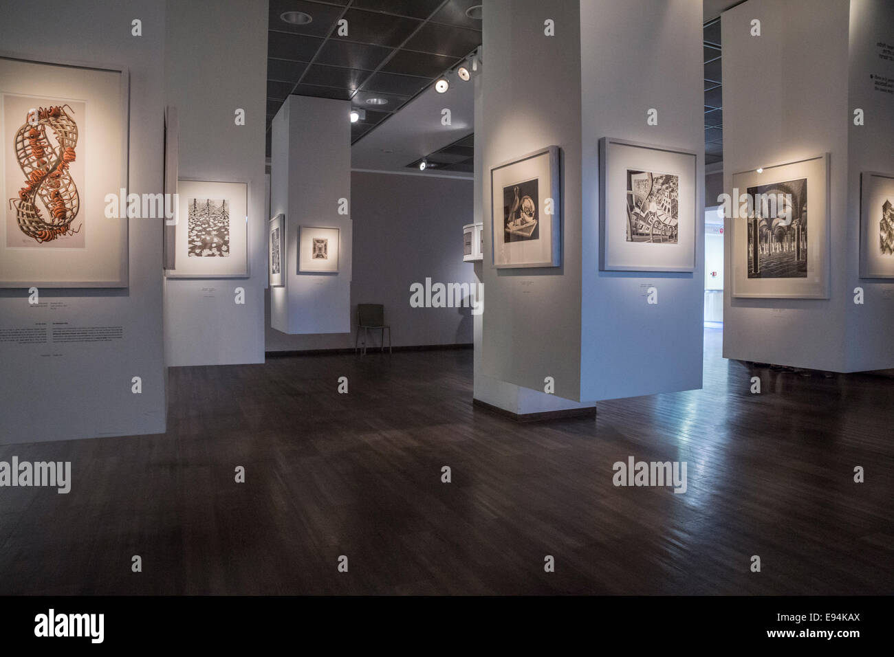 Escher exhibition Banque de photographies et d’images à haute ...