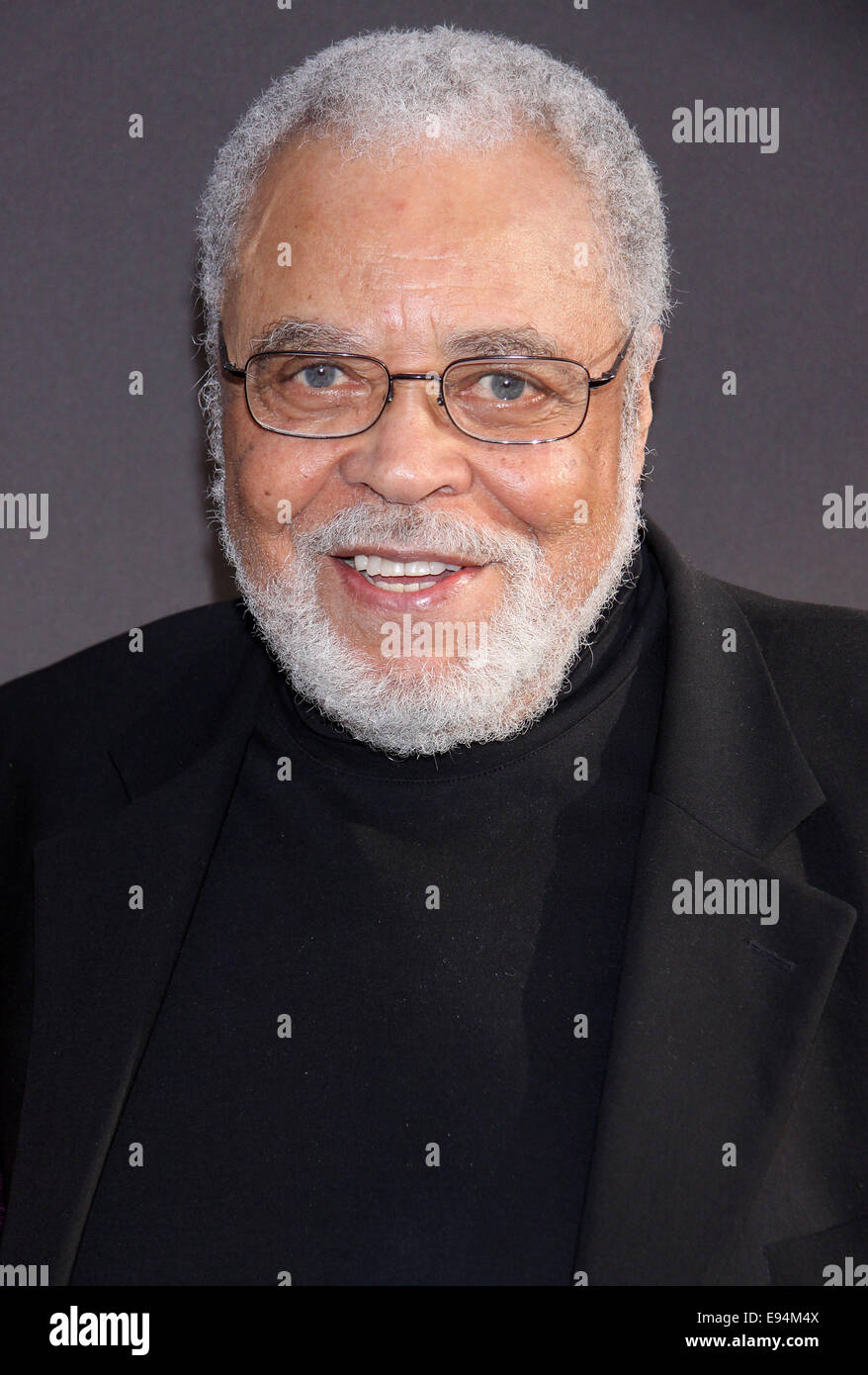 Soirée d'ouverture de "Des souris et des hommes" au Longacre Theatre - Arrivées avec : James Earl Jones Où : New York, New York, United States Quand : 16 Avr 2014 Banque D'Images