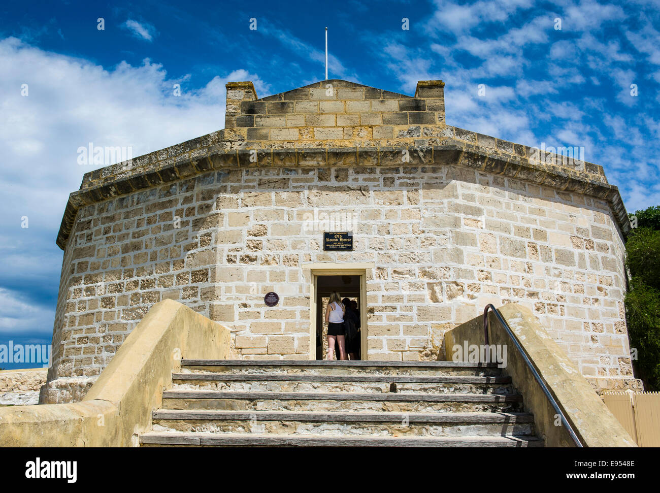 Maison ronde, Fremantle, Australie occidentale Banque D'Images
