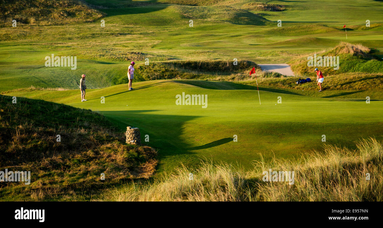 Ballybunion Old Course, Irlande Banque D'Images