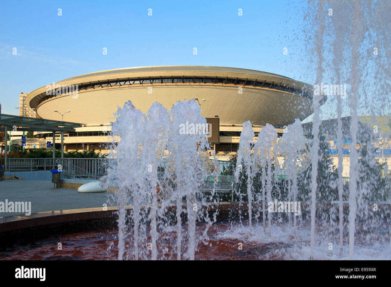 Podek «' sport et loisirs arena à Katowice, Pologne. Banque D'Images