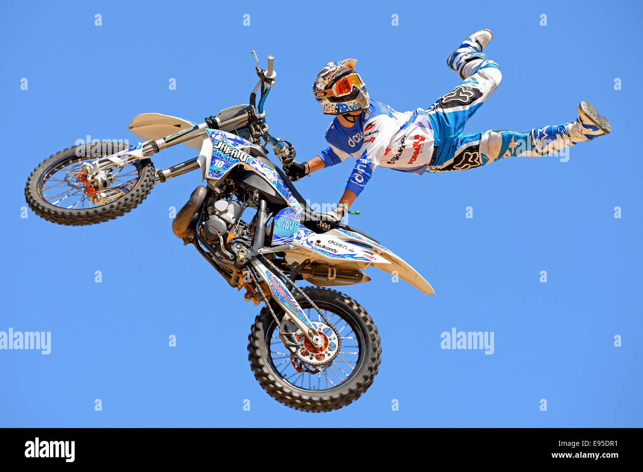 Cross moto freestyle Banque de photographies et d'images à haute résolution  - Alamy