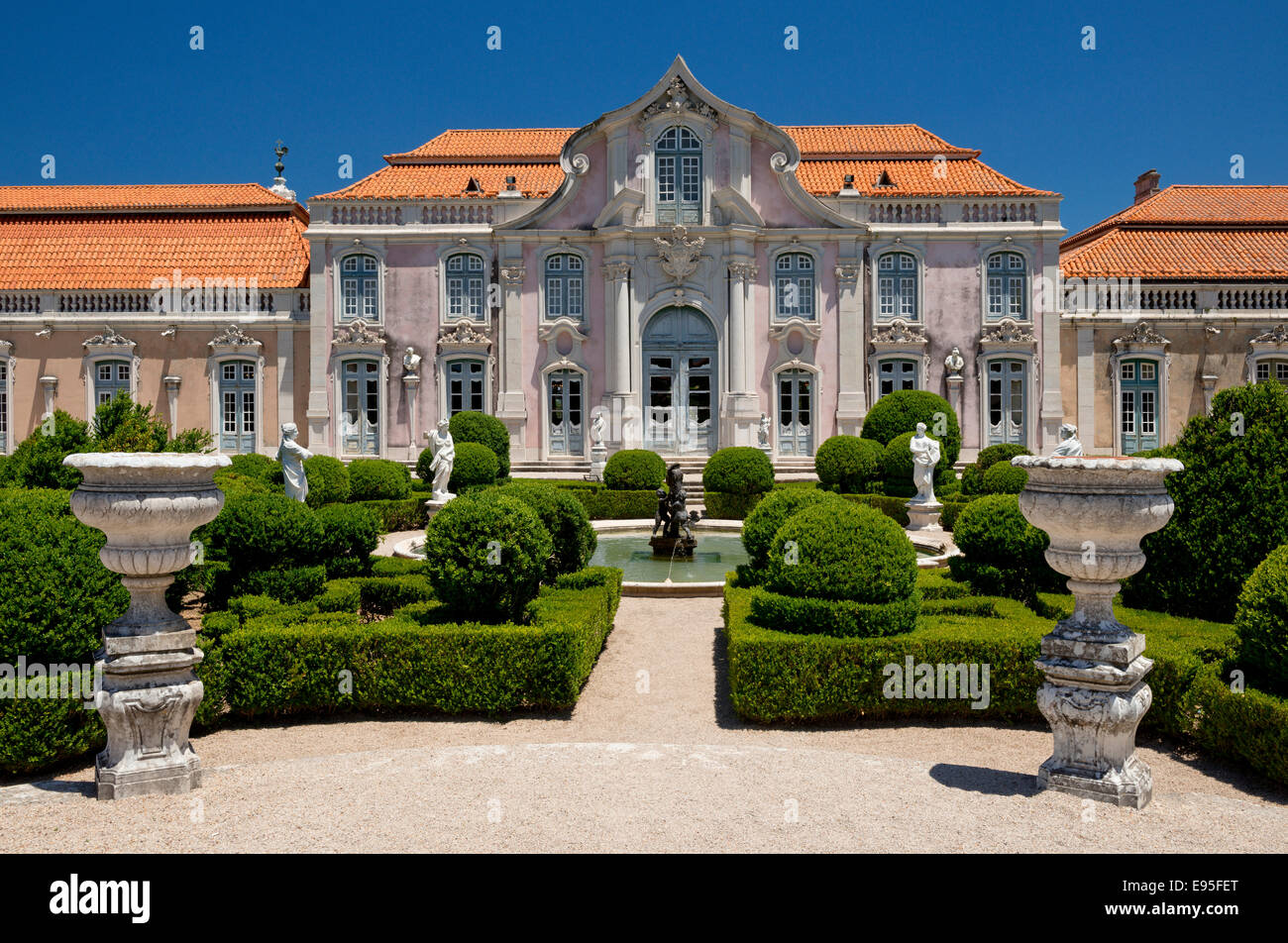 Le palais de Queluz, Queluz, Lisbonne Banque D'Images