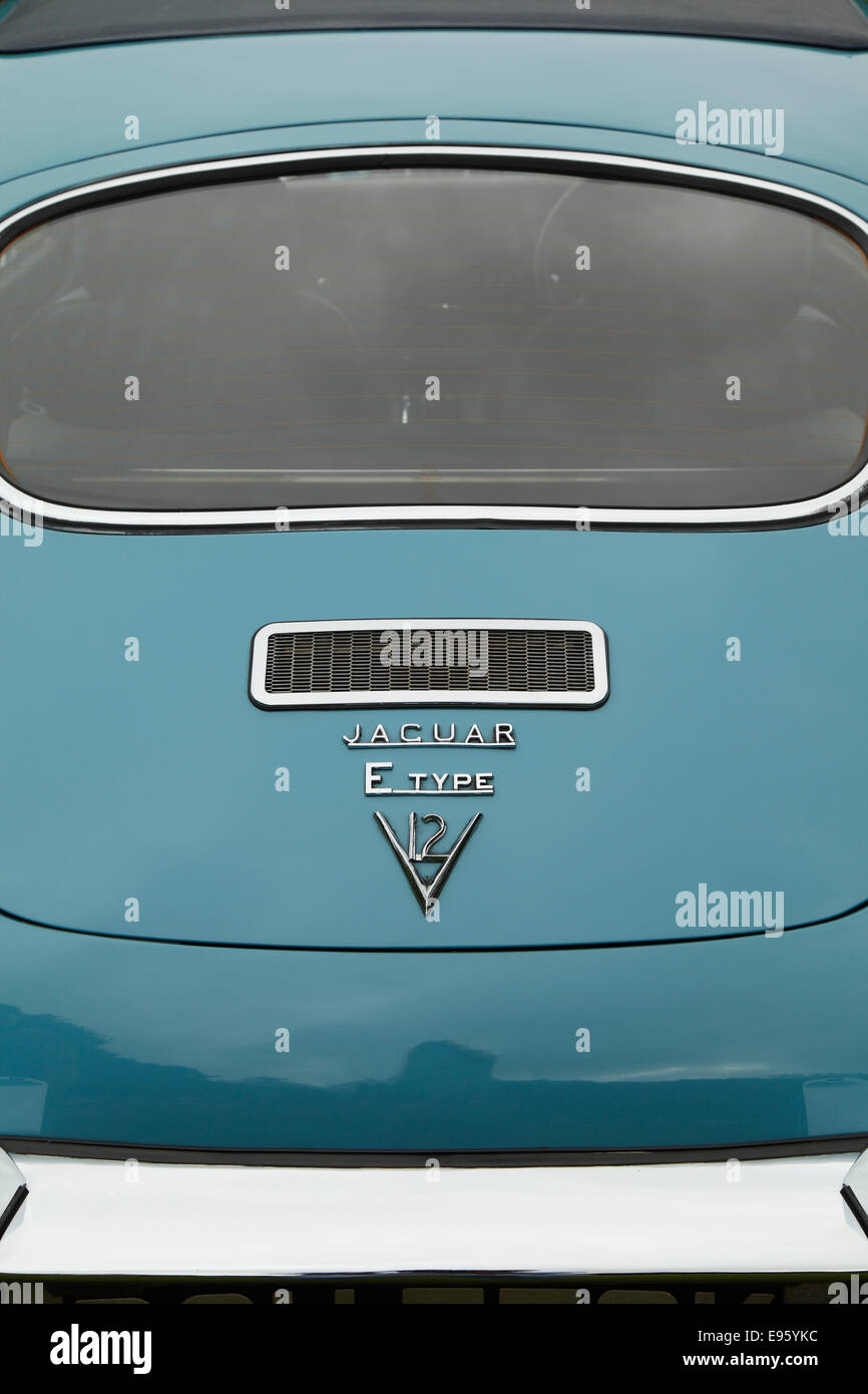 Classic Car Jaguar E-Type Banque D'Images