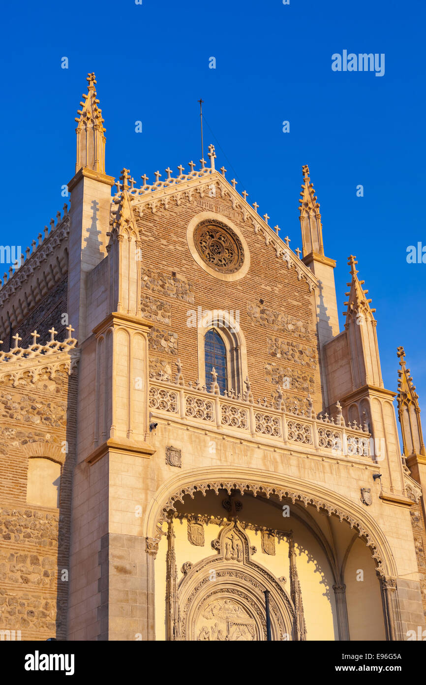 San Jeronimo du vrai église près de Musée du Prado - Madrid Banque D'Images