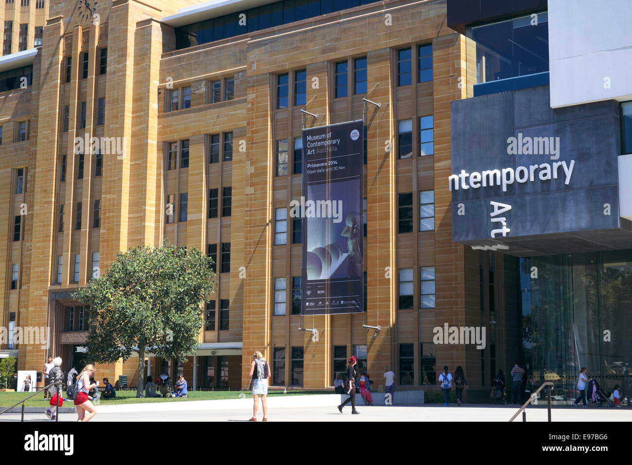 Museum of Contemporary Art Australia at Circular Quay, Sydney, nouvelle-Galles du Sud, australie Banque D'Images