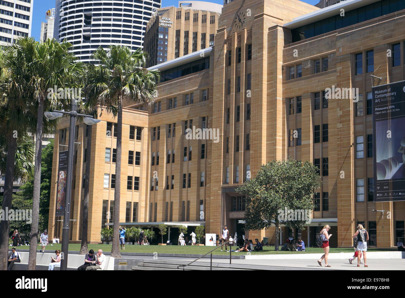 Musée d'art contemporain Australie à Circular Quay, Sydney, nouvelle galles du Sud, Australie Banque D'Images