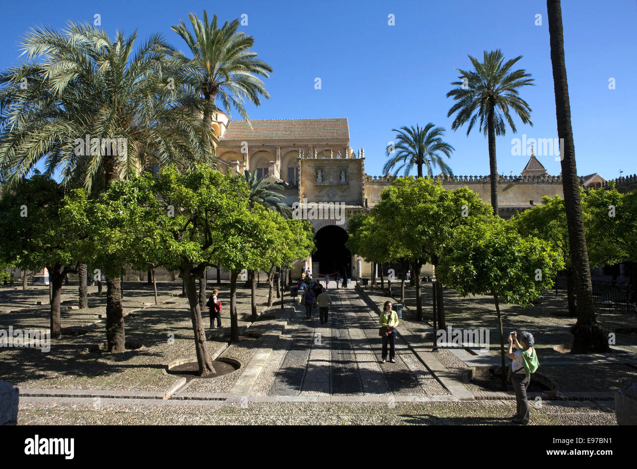 La Cathédrale Mezquita de Cordoue Banque D'Images