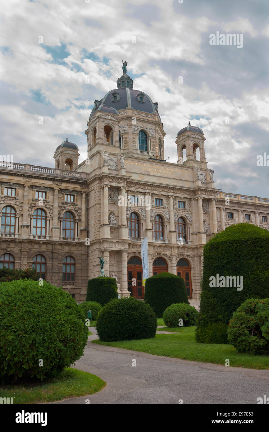 Le Kunsthistorisches Museum, Vienne Banque D'Images