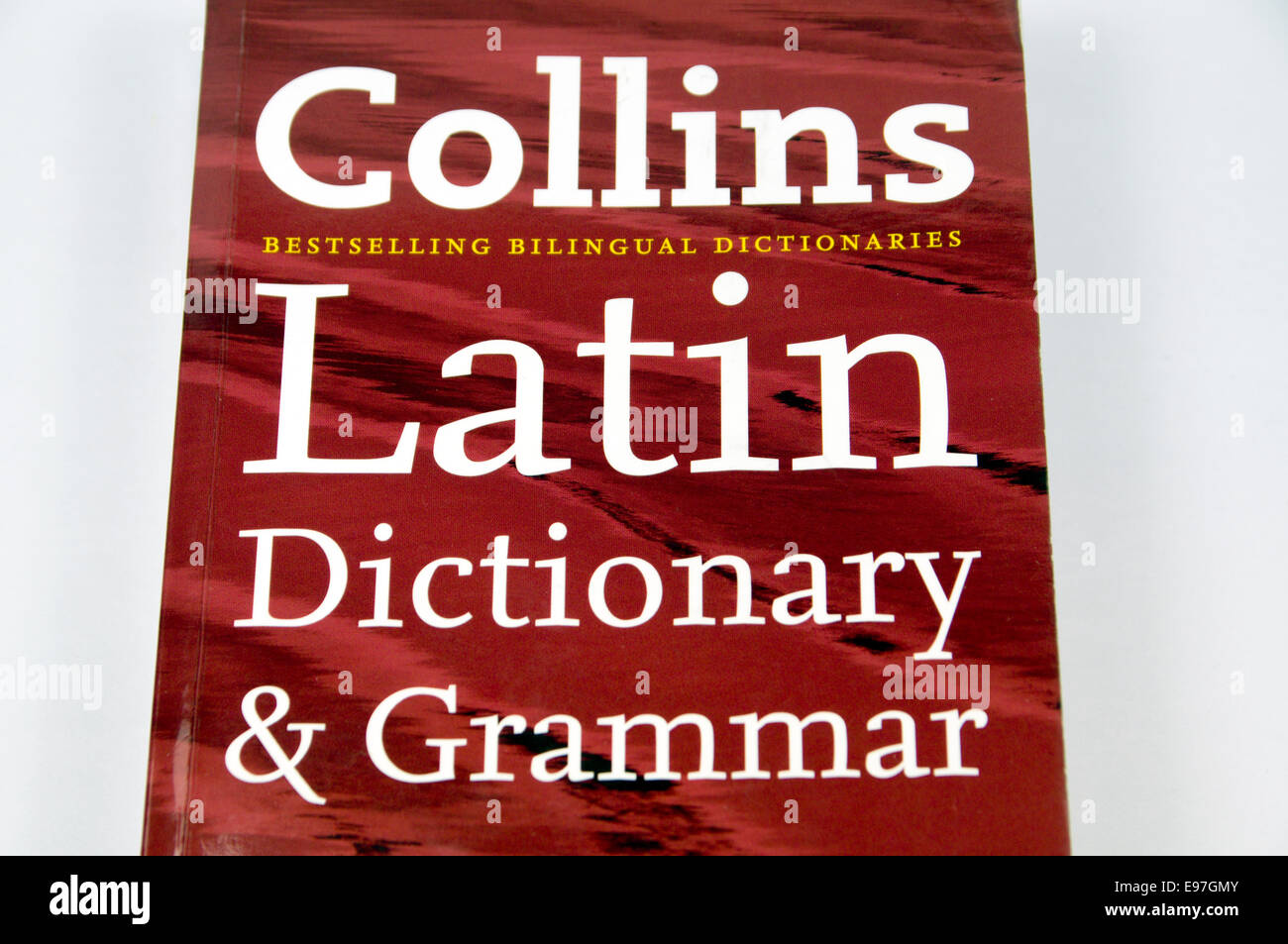 Collins dictionnaire de latin et de grammaire. Banque D'Images