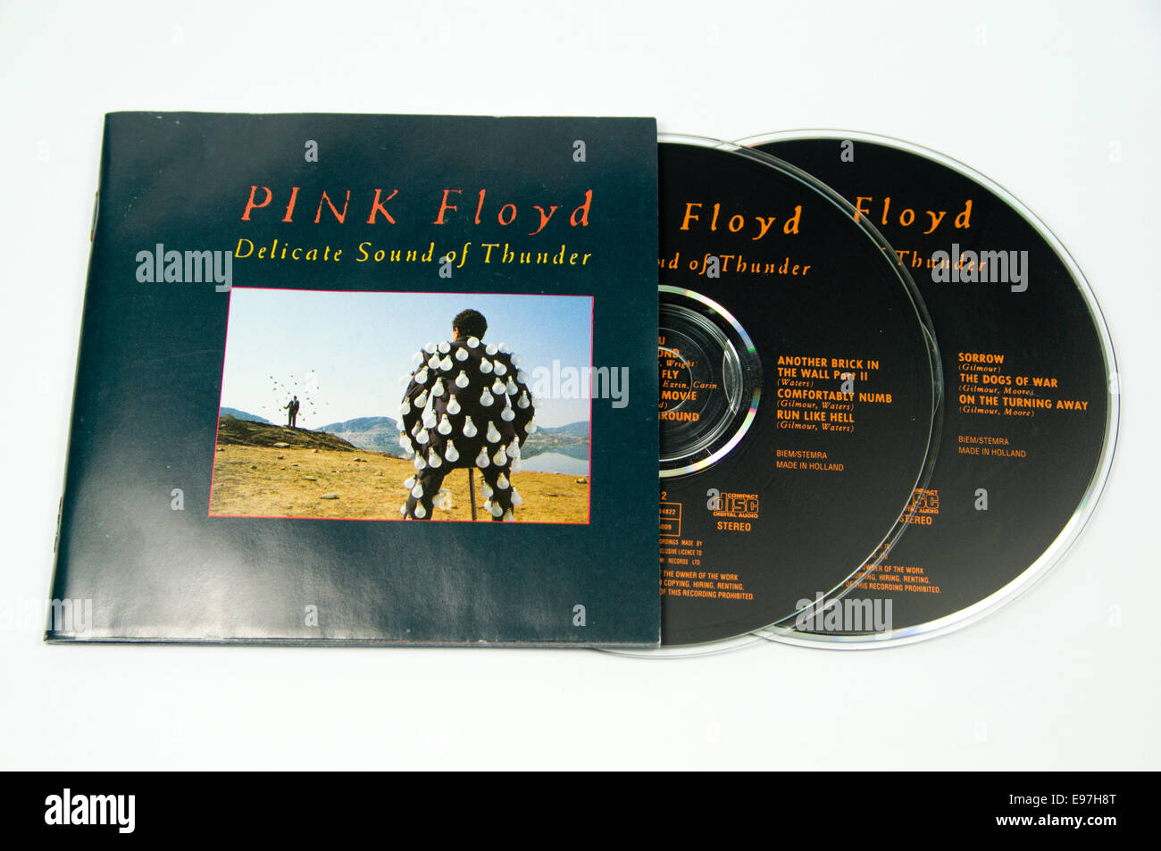 Pink Floyd bruit délicat de Thunder album Banque D'Images