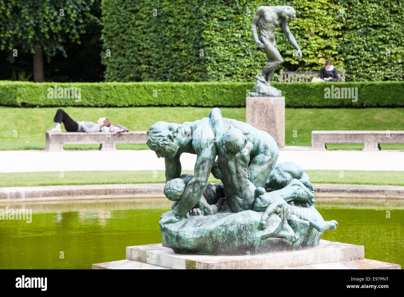Musée Rodin Paris,France Banque D'Images