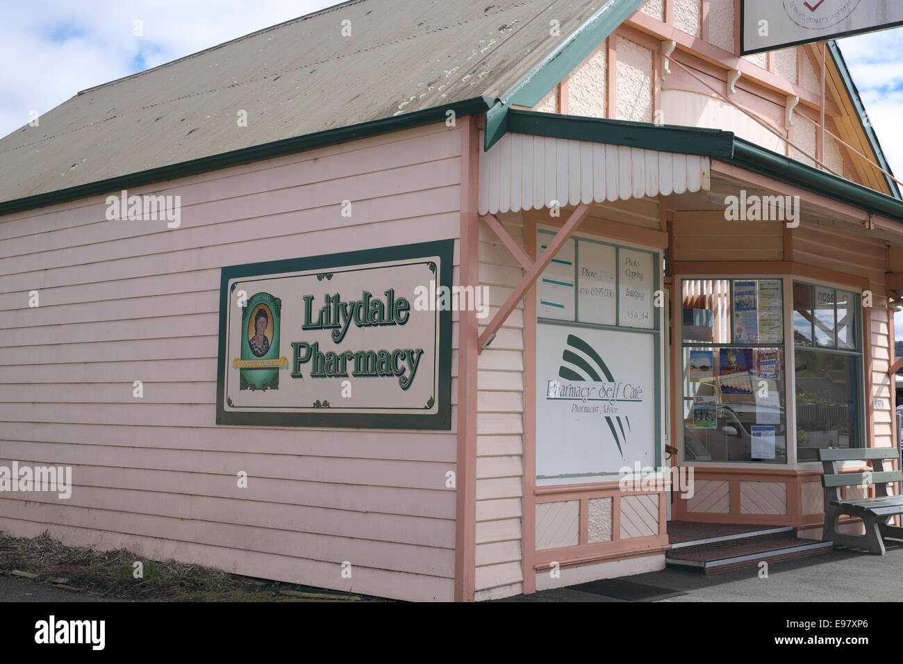 Lilydale est un petit village près de Launceston, Tasmanie, Australie Banque D'Images