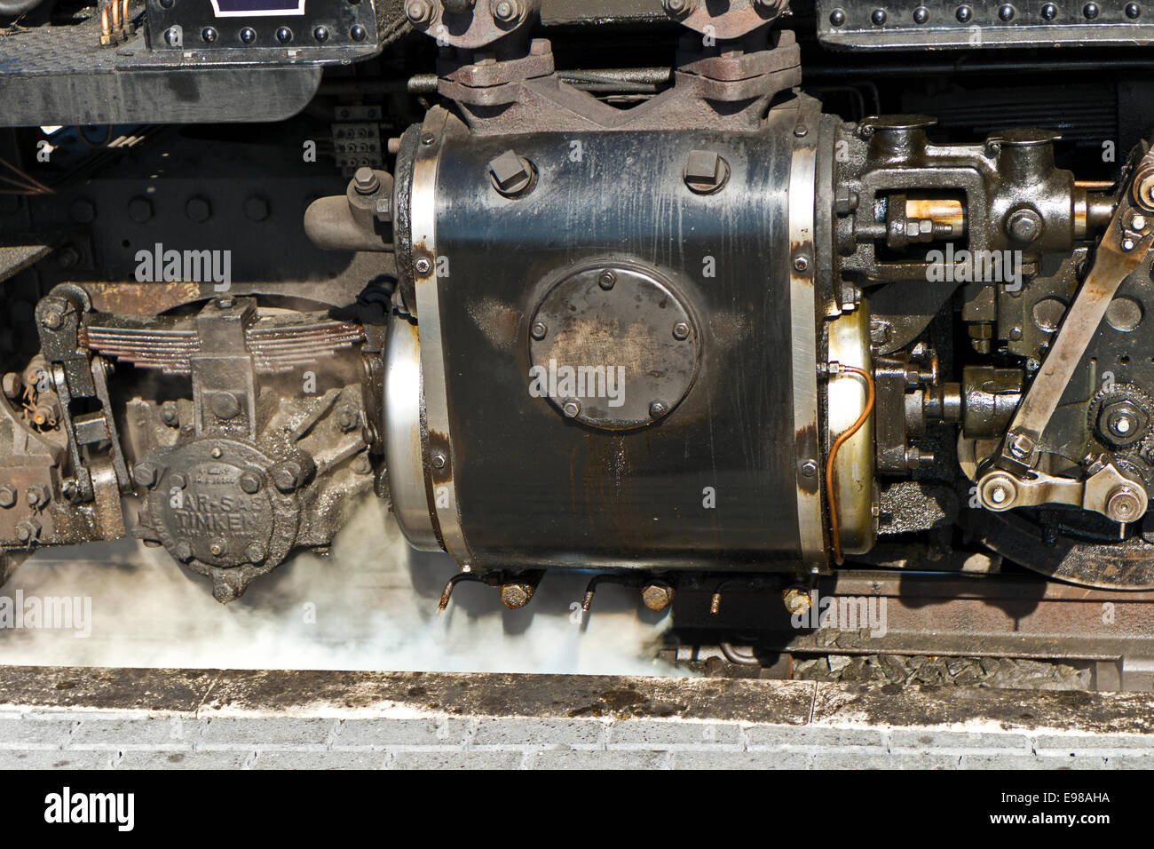 Porthmadog & Welsh Highland Railway Banque D'Images