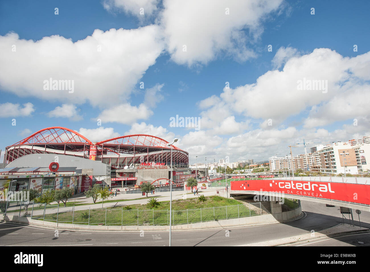 Estádio do Sport Lisboa e Benfica (Estádio da Luz) Banque D'Images