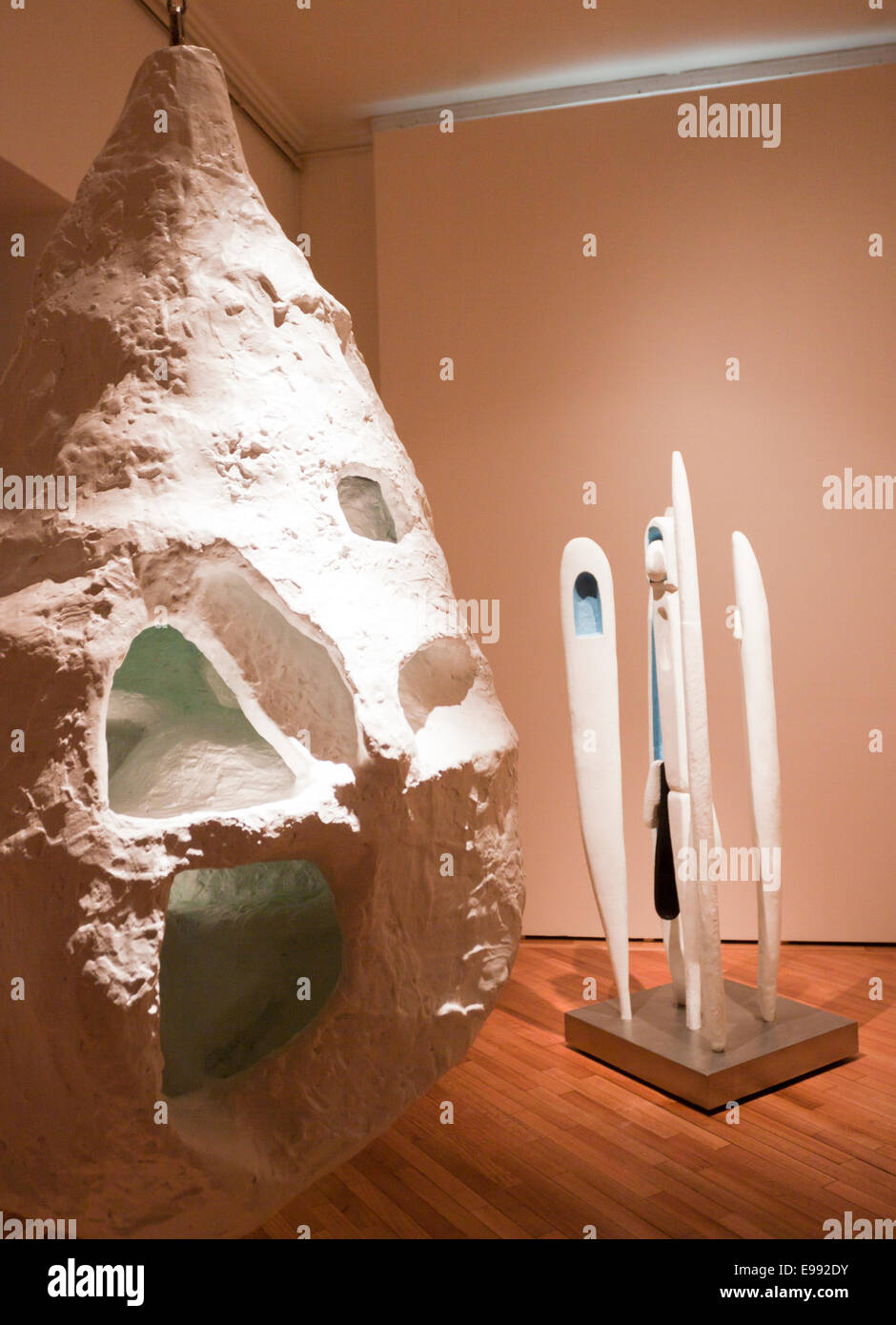L'installation d'art moderne réalisé à Louise Joséphine Bourgeois. Oslo, Ostlandet. La Norvège Banque D'Images