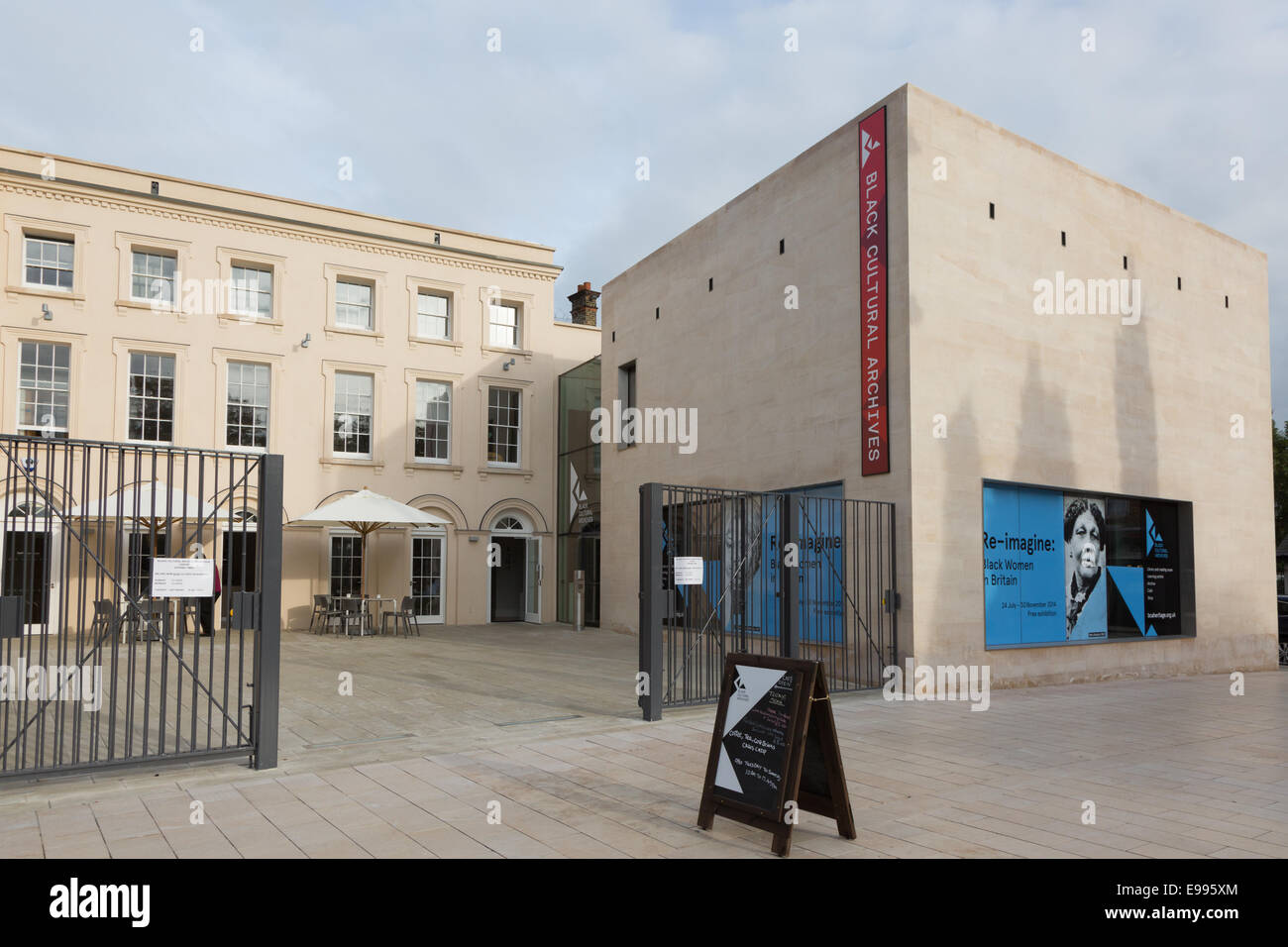Black Cultural Archives, le premier centre du patrimoine noir du Royaume-Uni à Brixton, Londres. Ouvert en juillet 2014 Banque D'Images