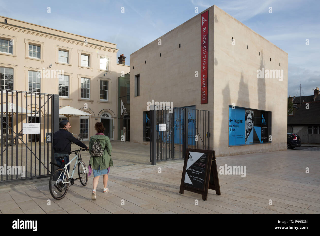 Black Cultural Archives, le premier centre du patrimoine noir du Royaume-Uni à Brixton, Londres. Ouvert en juillet 2014 Banque D'Images