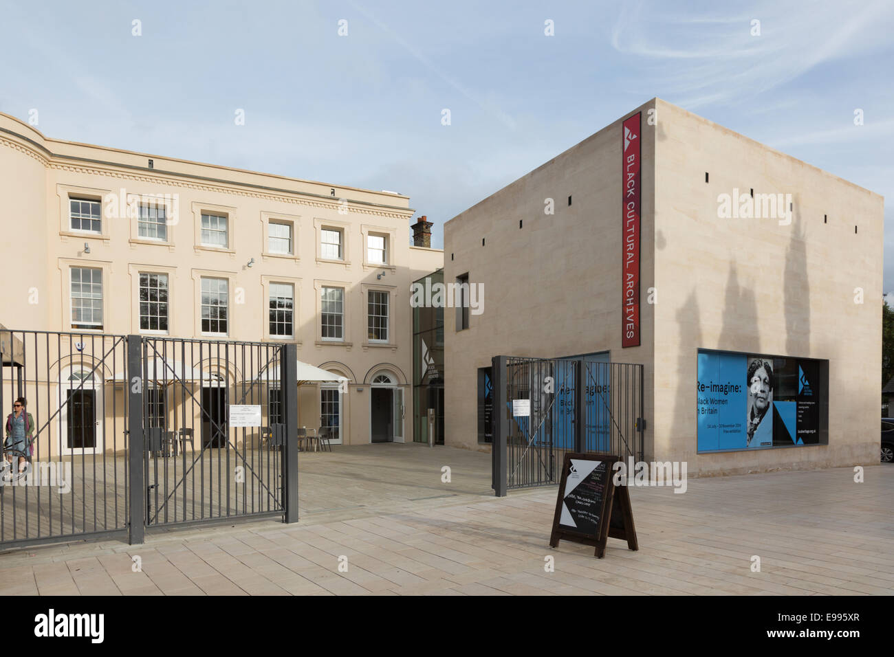 Black Cultural Archives, le premier centre du patrimoine noir du Royaume-Uni à Brixton, Londres. Ouvert en juillet 2014 Banque D'Images