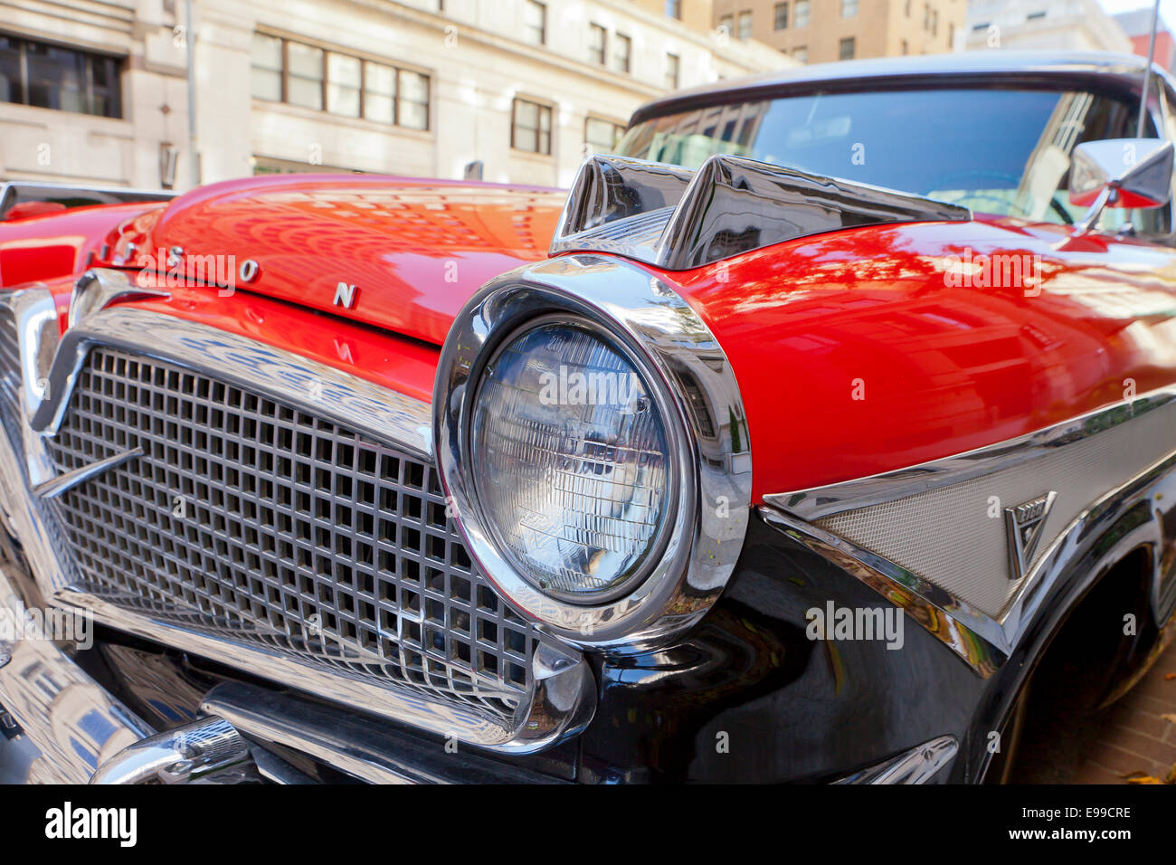 Vintage 1957 Hudson Super V8 berline Hollywood - USA Banque D'Images