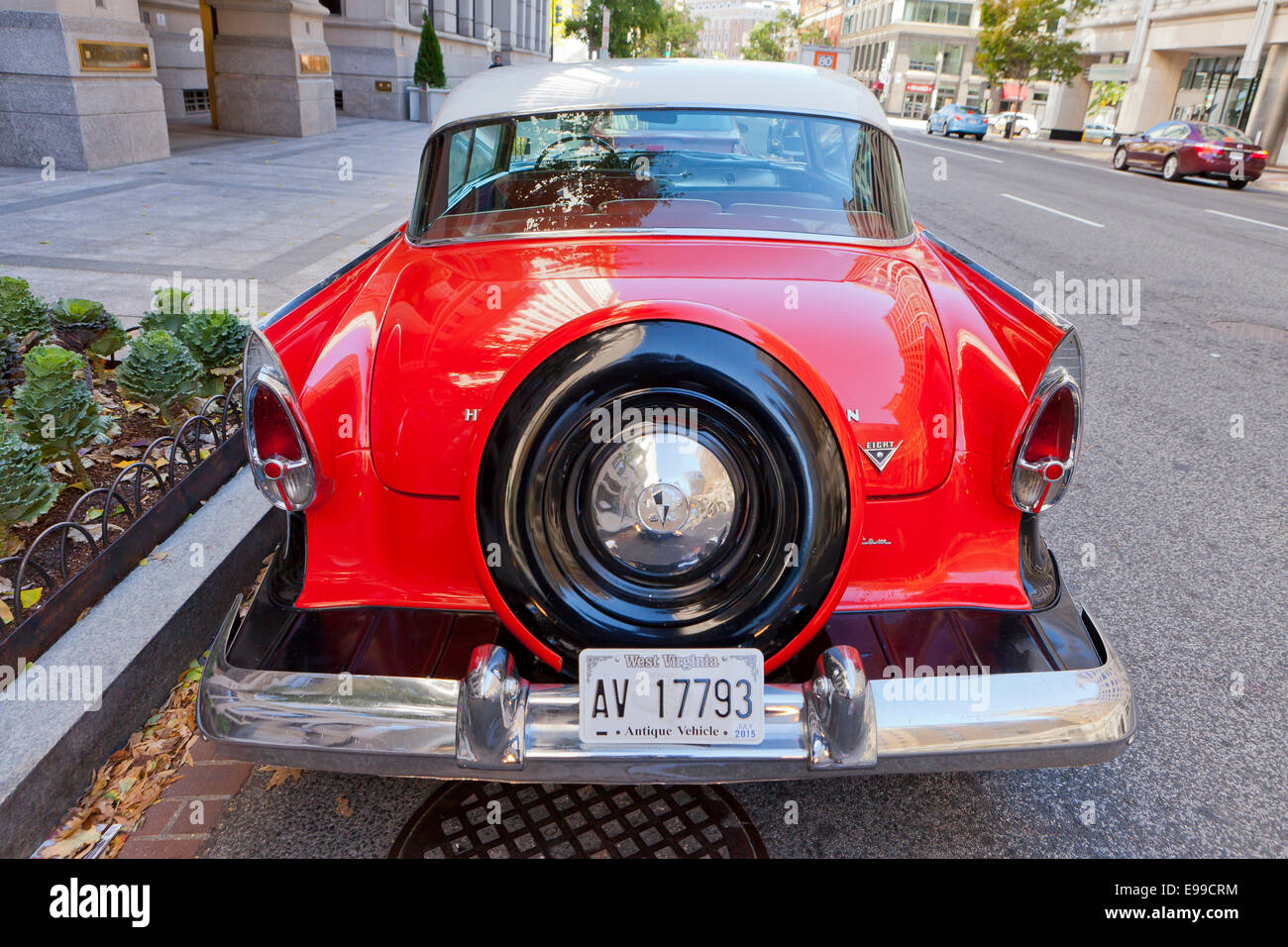 Vintage 1957 Hudson Super V8 berline Hollywood - USA Banque D'Images