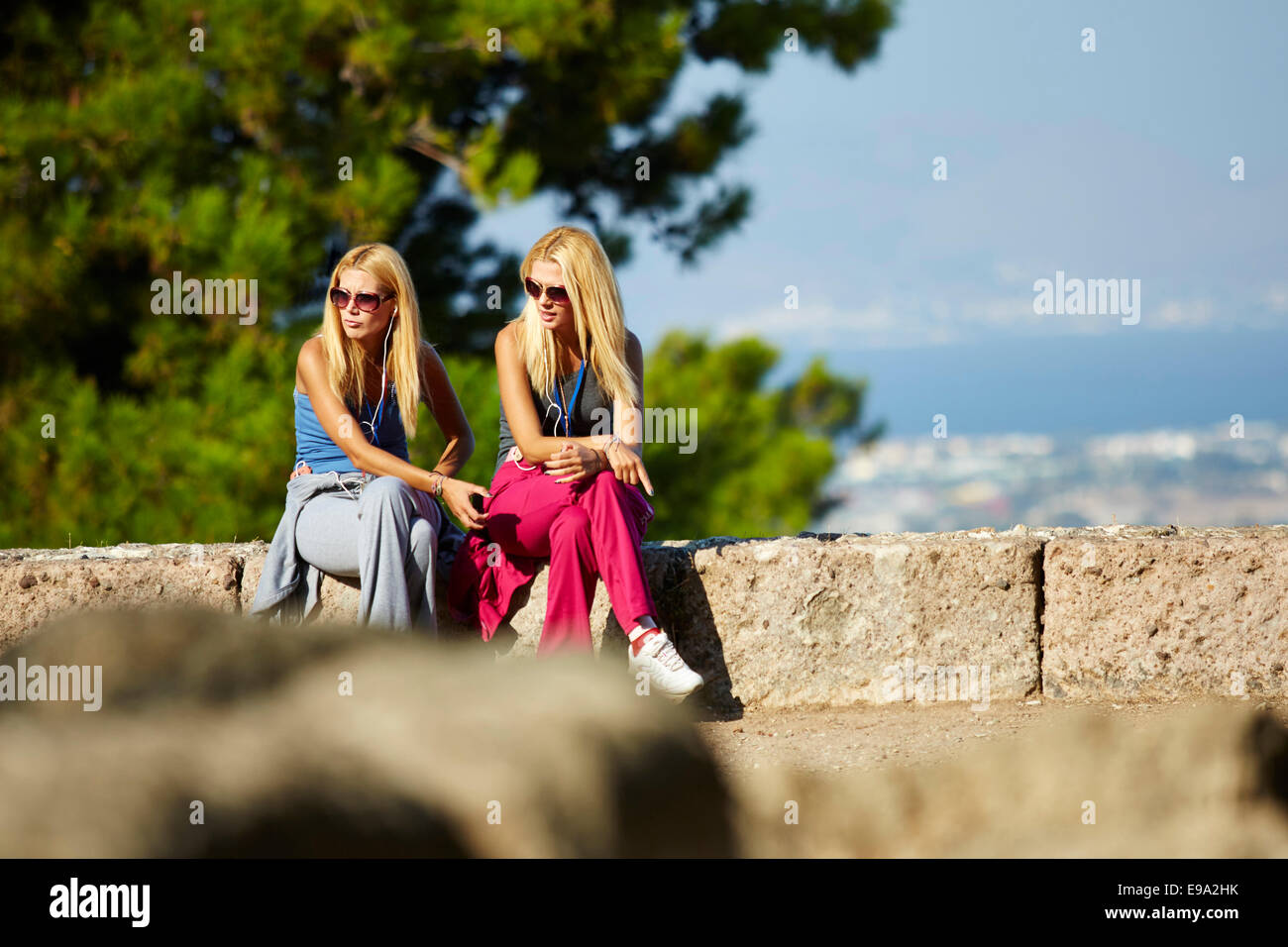 L'Asklepieion, île de Kos Banque D'Images