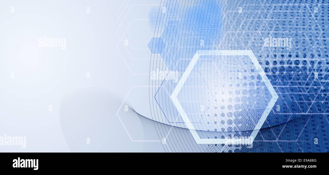 Résumé Contexte La science Banque D'Images