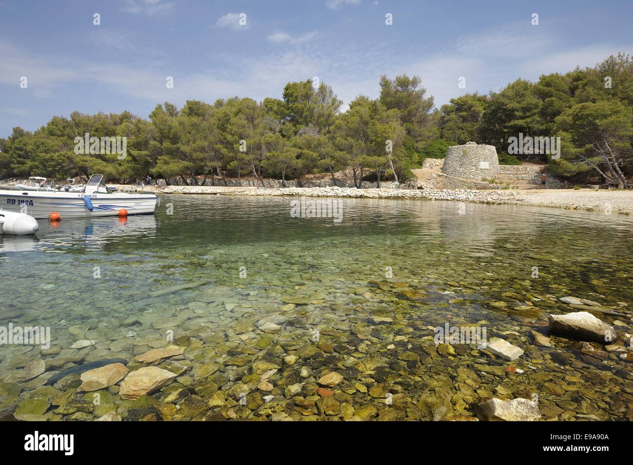 Croate de la mer Banque D'Images