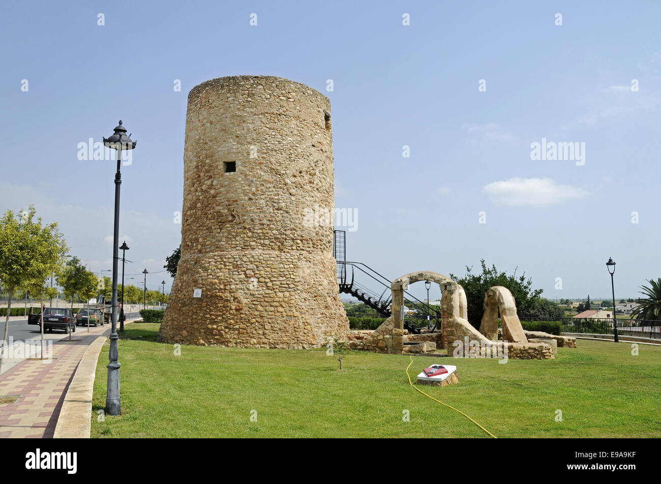 Camarles, tour, Espagne Photo Stock - Alamy