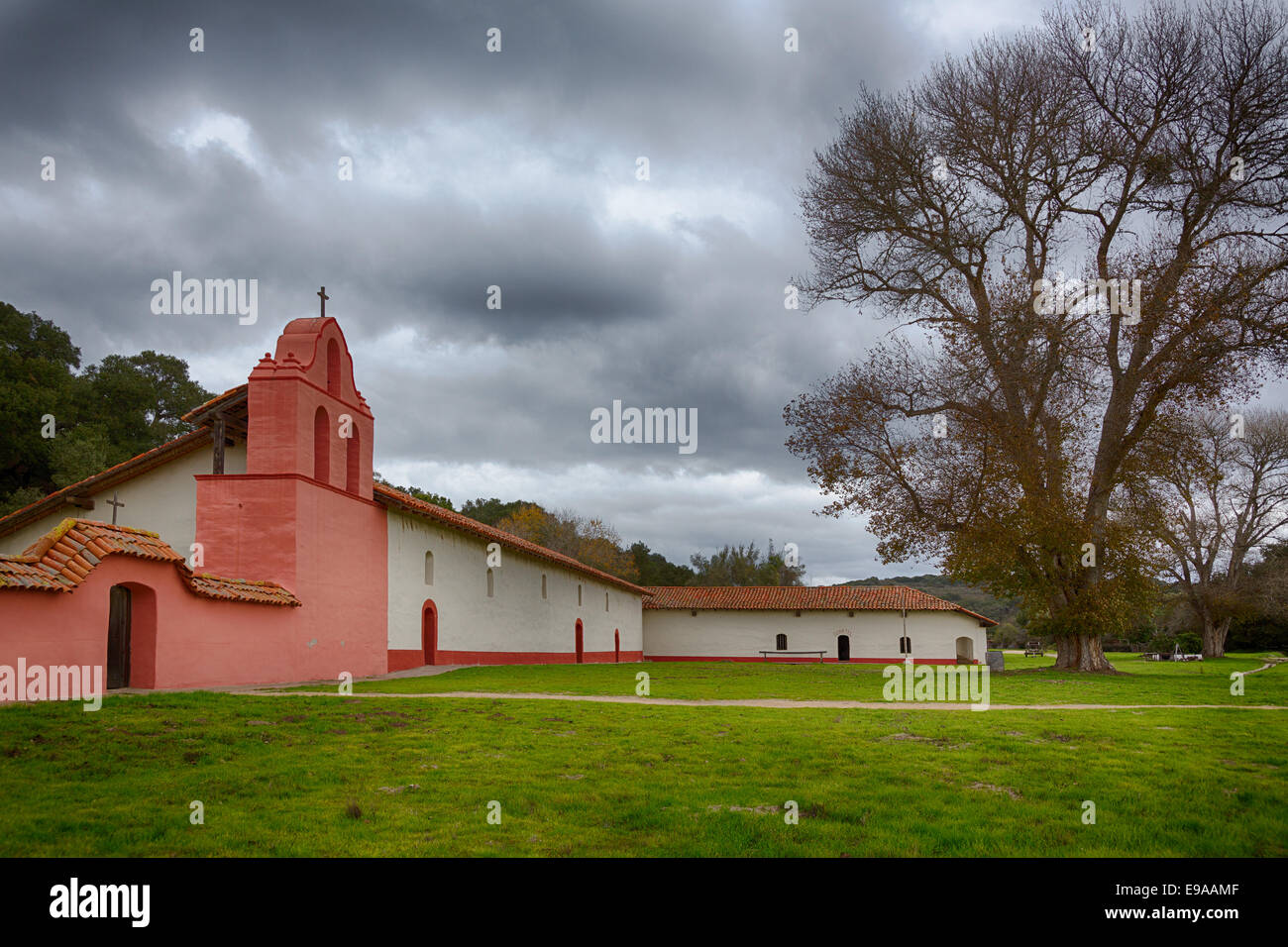 La Purisima mission Conception CA Banque D'Images