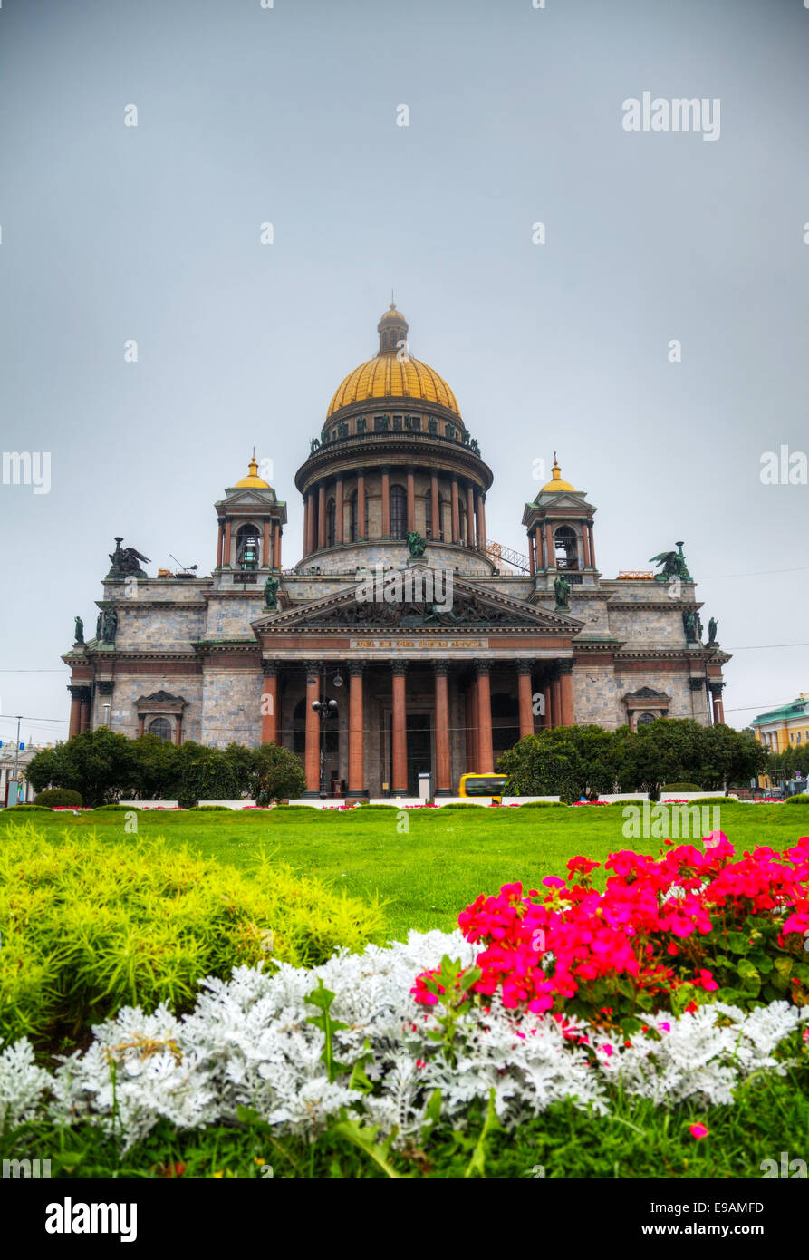 La Cathédrale Saint Isaac (Isaakievskiy Sobor) Banque D'Images