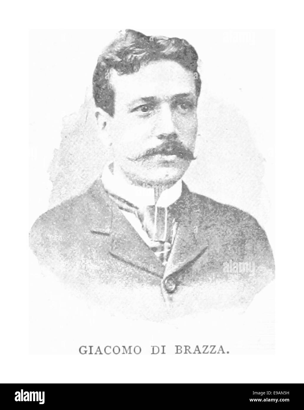 Giacomo die Brazza Banque D'Images
