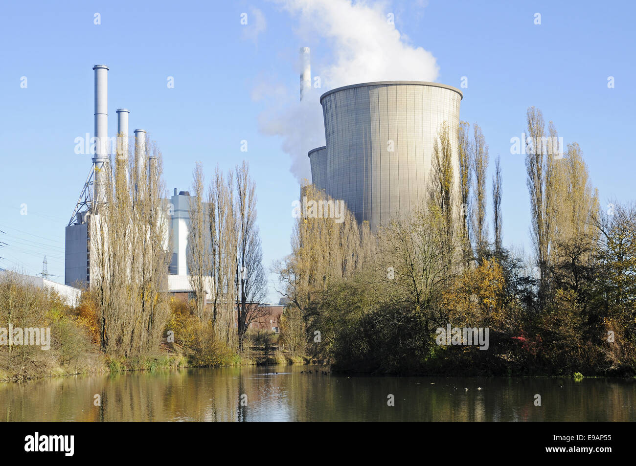 Usine Gersteinwerk, Werne, Allemagne Banque D'Images